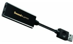 carte son USB Soundblaster